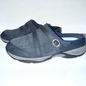Easy Spirit “Equinox” Suede Slip-On Mule Comfort Mules Clogs, Sz 7.5W